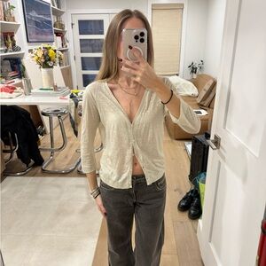 NW NWT 100% Linen Cardigan ✨